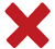 small red cross