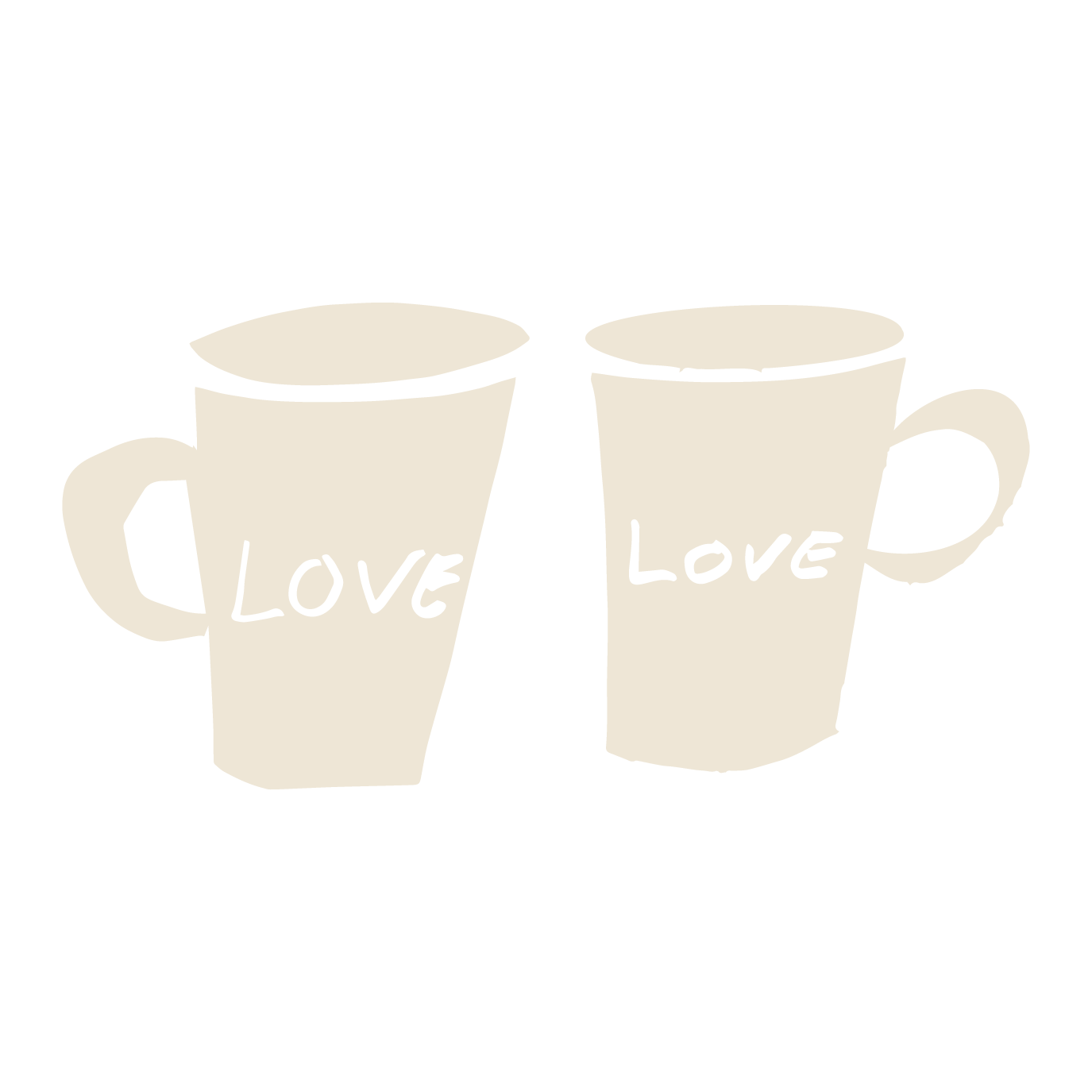 2 x love mugs oatmeal icon