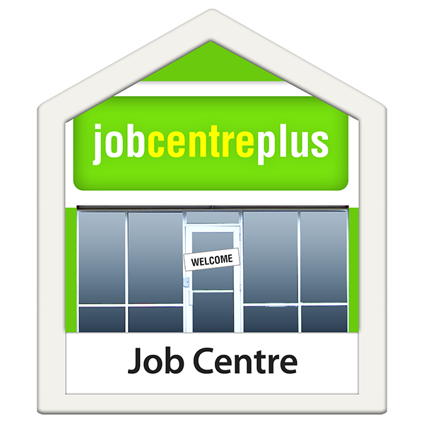 The front of a job centre building
