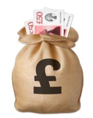 A bag of money