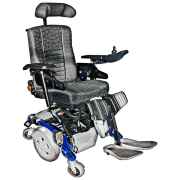 an electric wheelchair