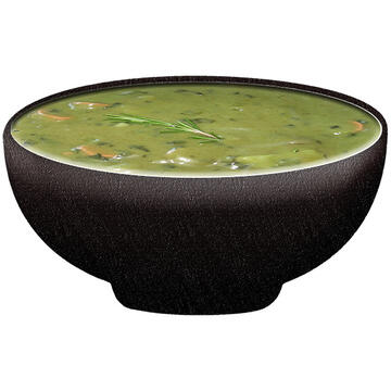 A bowl of soup