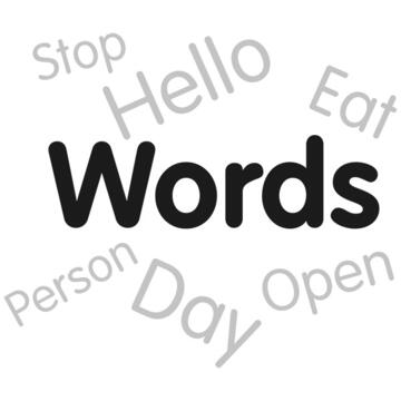 Several words.