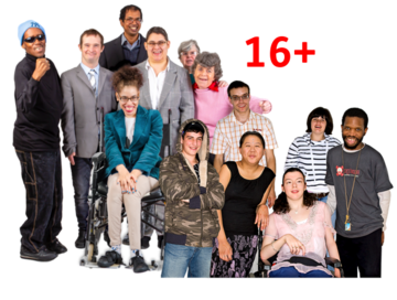 A group of people who are aged 16 and over