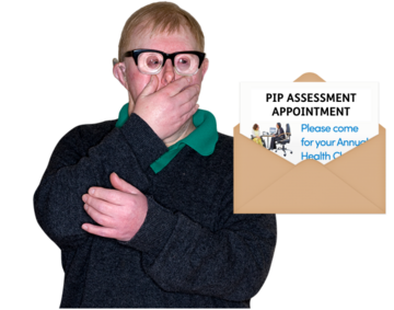 A man with his hand over his mouth as he has forgotten to go to an appointment