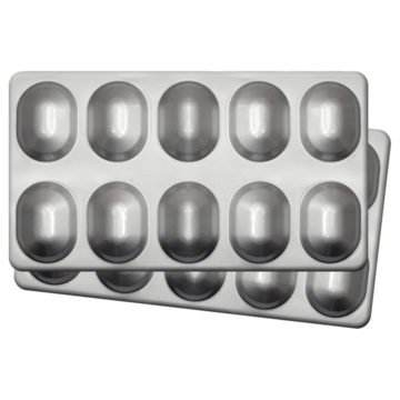 A blisterpack of tablets