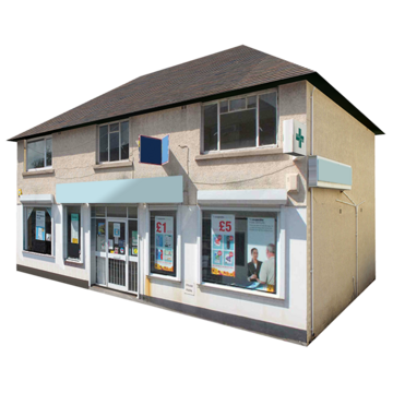 A picture of a shop.