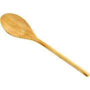A wooden spoon.