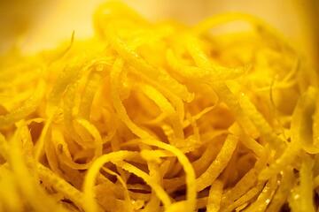 lemon zest