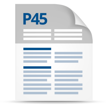 A P45 form