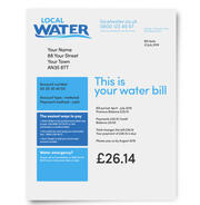 A water bill