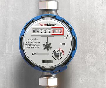 A water meter