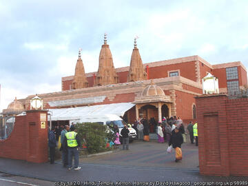 A Hindu temple