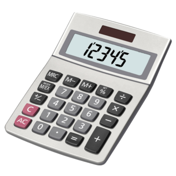 A picture of a calculator.
