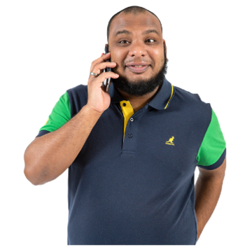 A man holding a mobile phone