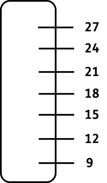A thermometer