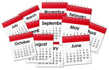 12 calendar months