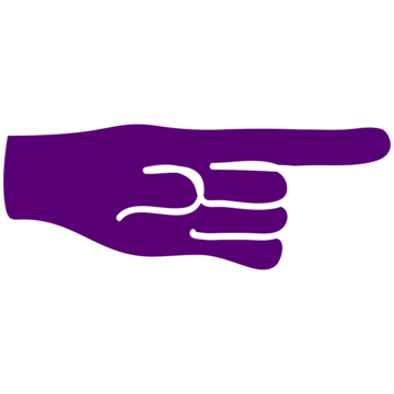 Right pointing finger