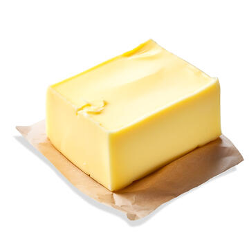 A block of butter.