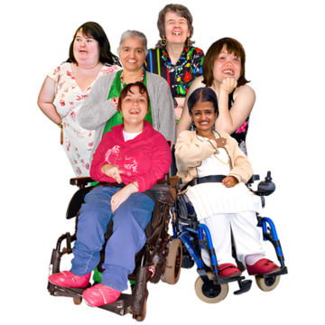 Group of women with learning disabilities