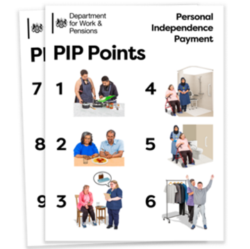 A PIP points leaflet