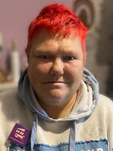 A head and shoulders photograph of Annabell