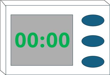 A digital timer.