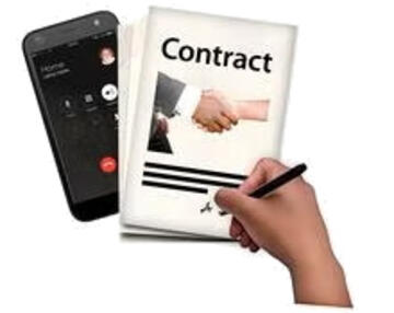 A phone contract