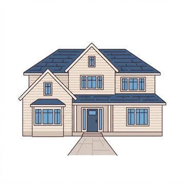 A large house.