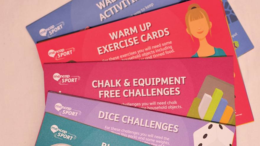 Move With Mencap activity cards