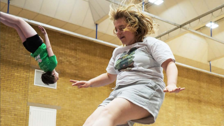 Trampolining
