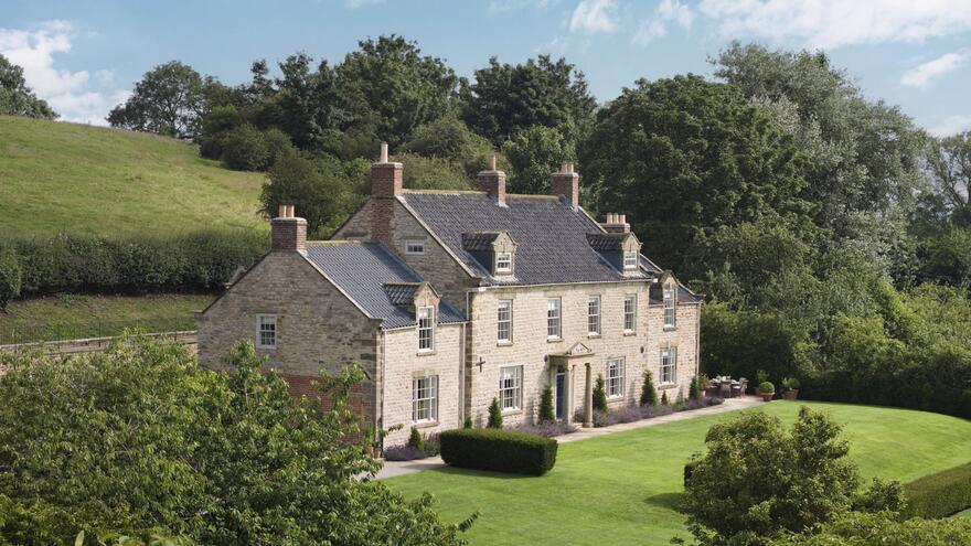 Large house in the countryside