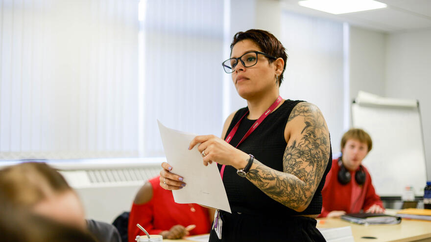 Mencap Training Academy teacher