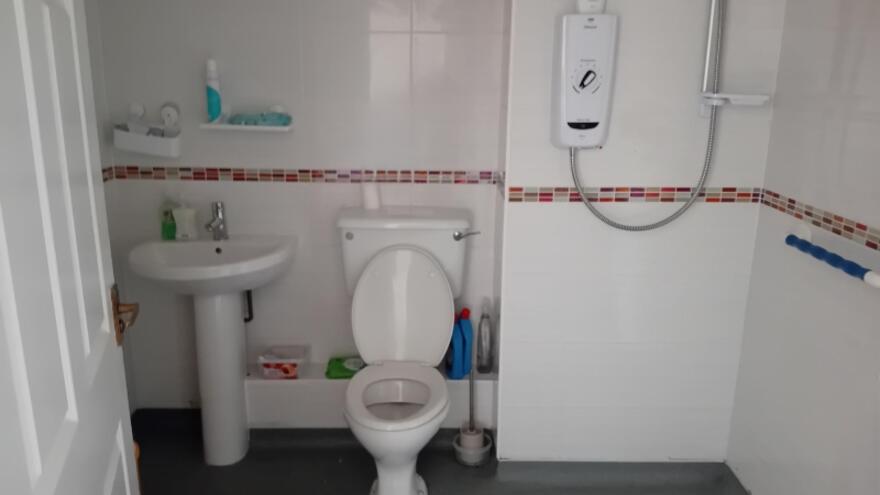 Bathroom at Church Lea Launceston Cornwall