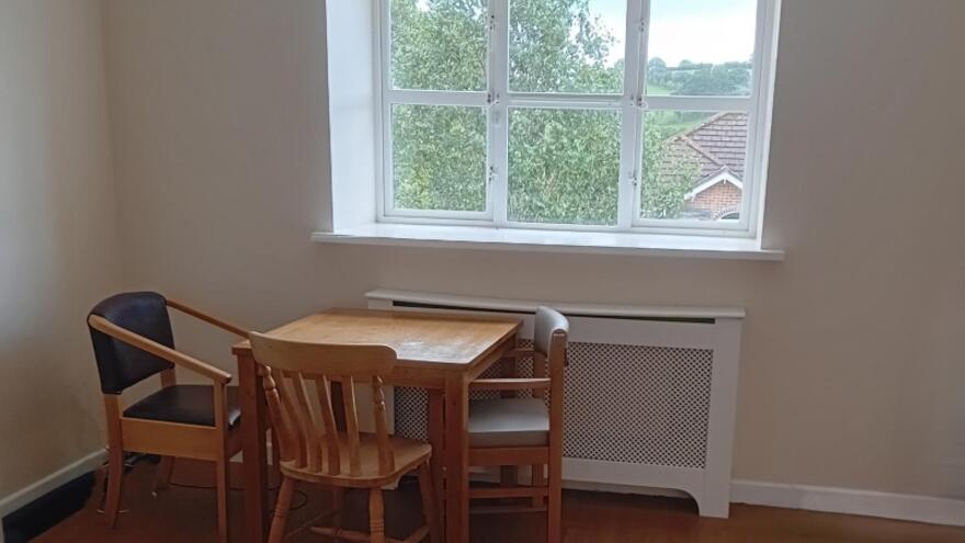 Dining area at Church Lea Launceston Cornwall