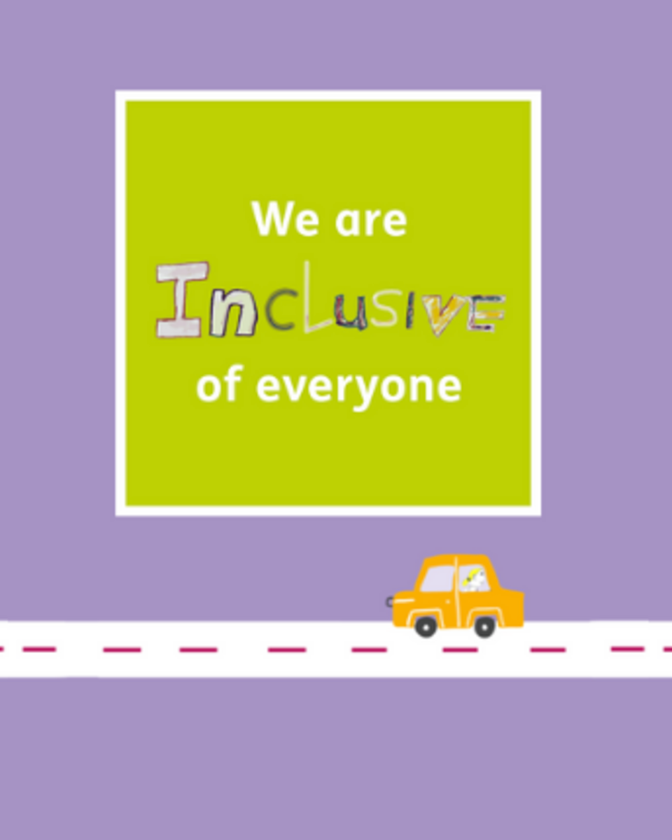Inclusive: We are inclusive of everyone