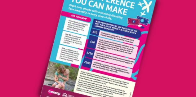 Image of the make a difference poster