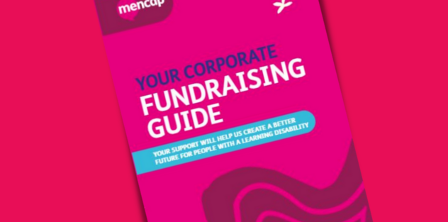 Front cover of the corporate fundraising guide