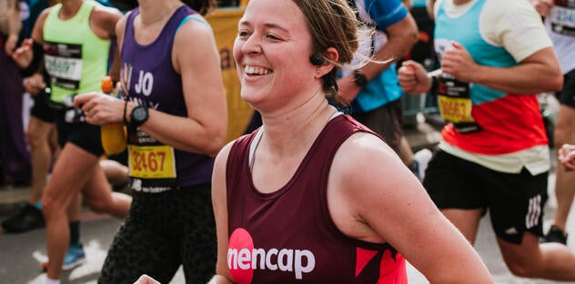 Mencap Marathon Runner 